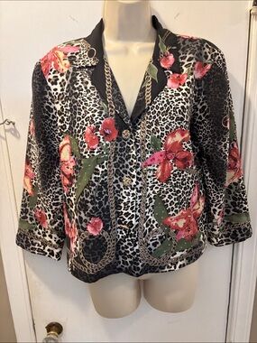 Vintage Christina Hope Small silk lined jacket blazer 26-167